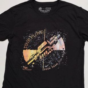 Pink Floyd - Wish You Were Here , Machine Greeting Official T Shirt ( Men L ) ***READY TO SHIP from Hong Kong***